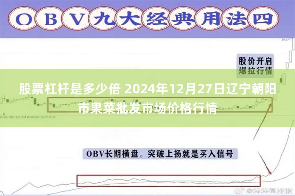 股票杠杆是多少倍 2024年12月27日辽宁朝阳市果菜批发市场价格行情